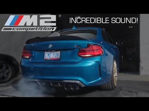 BEST M2 COMP SOUND!!! Full Titanium Exhaust + Freeflow Downpipes