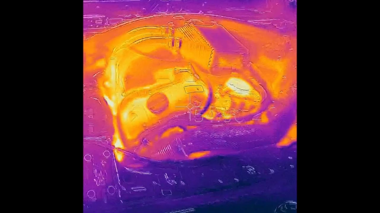 M2 Competition Thermal Video
