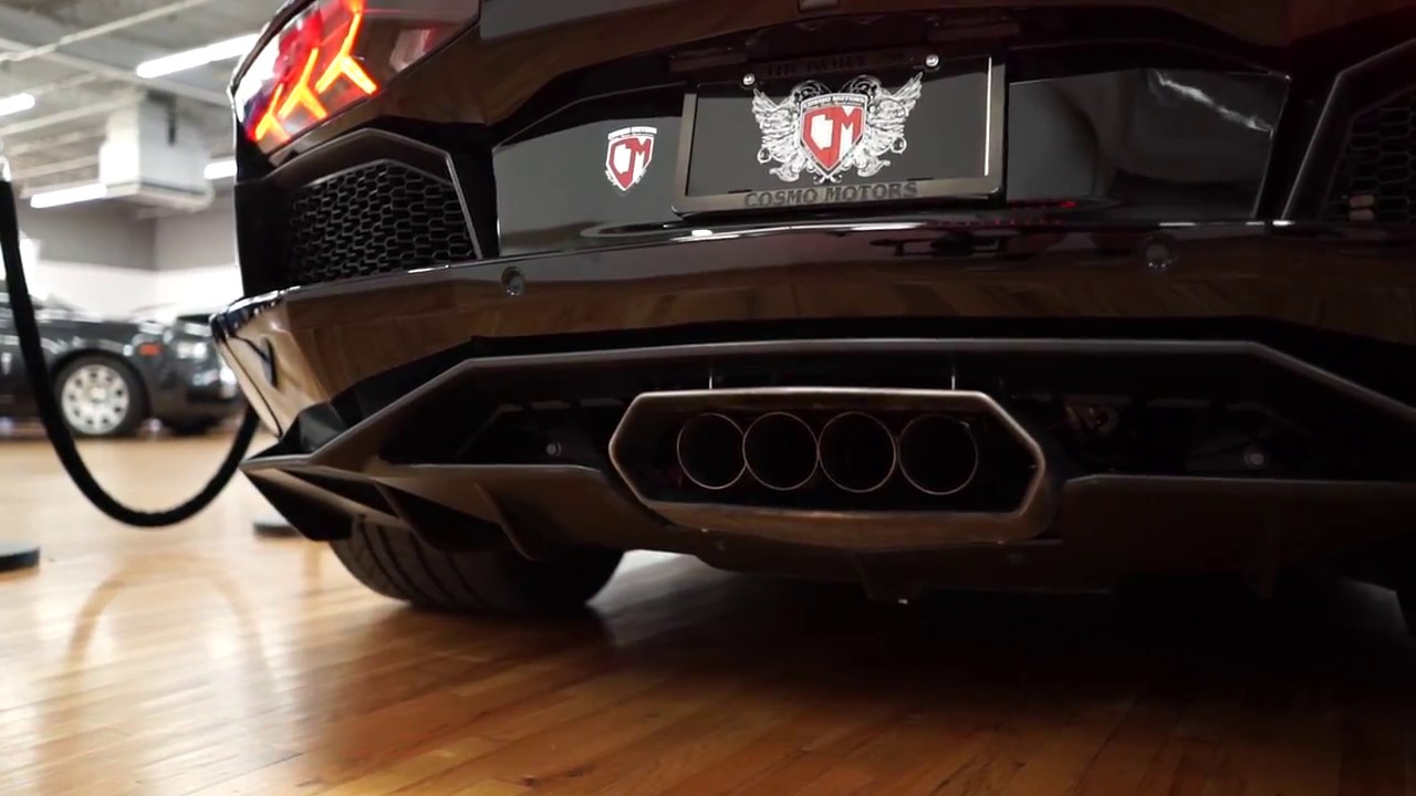 Lamborghini Aventador Valvetronic Exhaust & Sport Cats Install & Driving