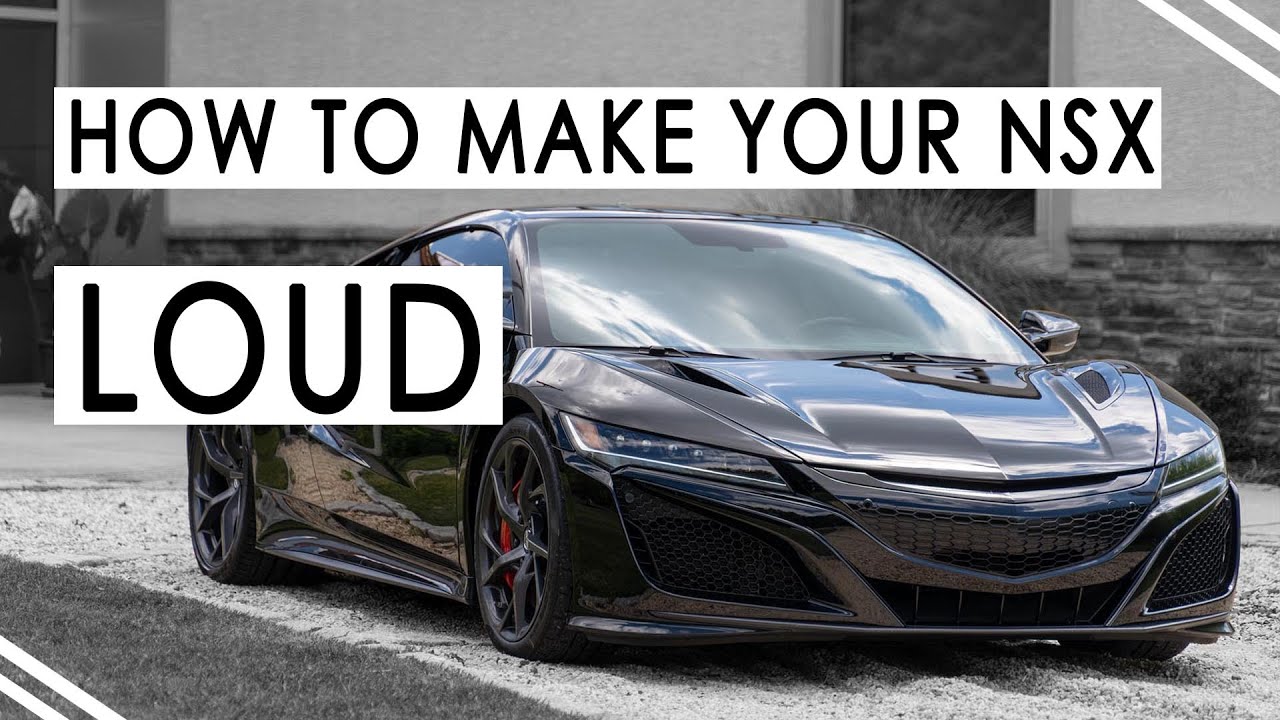 Acura NSX 2017+ | Fabspeed Sport Performance Package | Revs and Drive By's Stock Sound Comparison