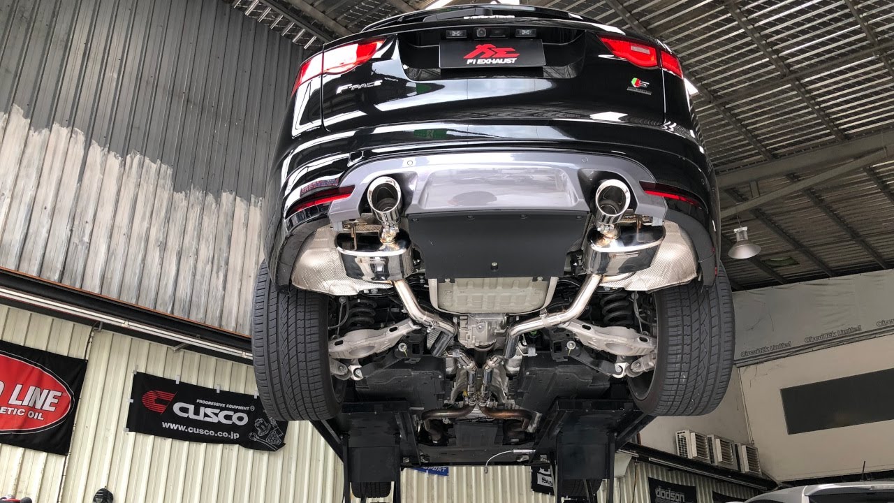 Jaguar F-Pace V6 3.0 Supercharged Luxury SUV Fi EXHAUST Valvetronic Sound