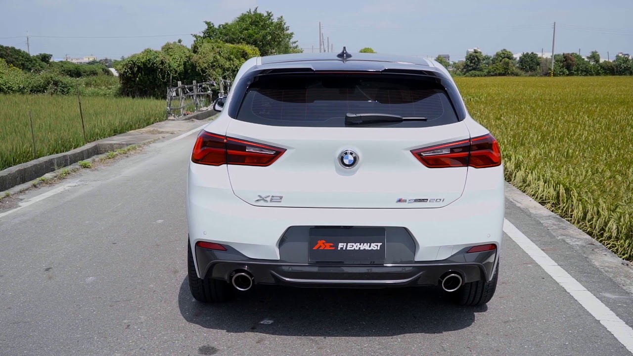 BMW X2 F39 sDrive20i (B48) Fi EXHAUST full catless SOUND X Valves ON/OFF