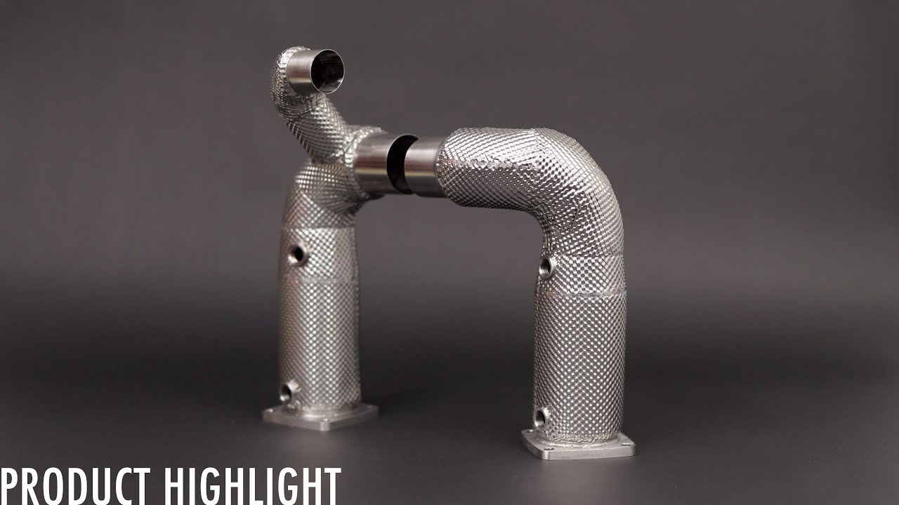 JCR 991.2 CARRERA INCONEL CAT DELETES (HEAT SHIELDED)