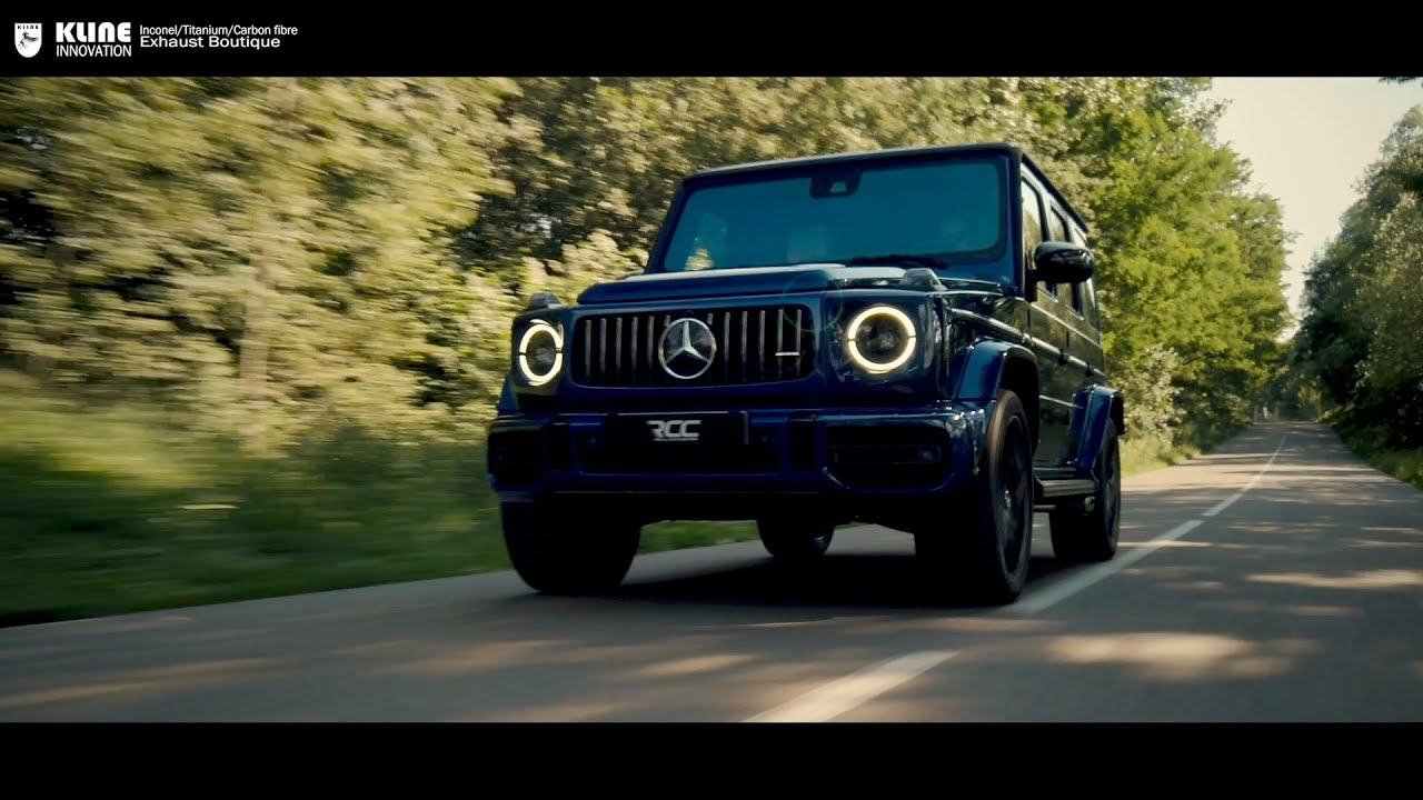 Mercedes G63 inconel valvetronic exhaust sound by Kline Innovation