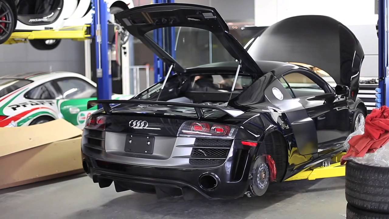 Audi R8 GT with Capristo exhaust