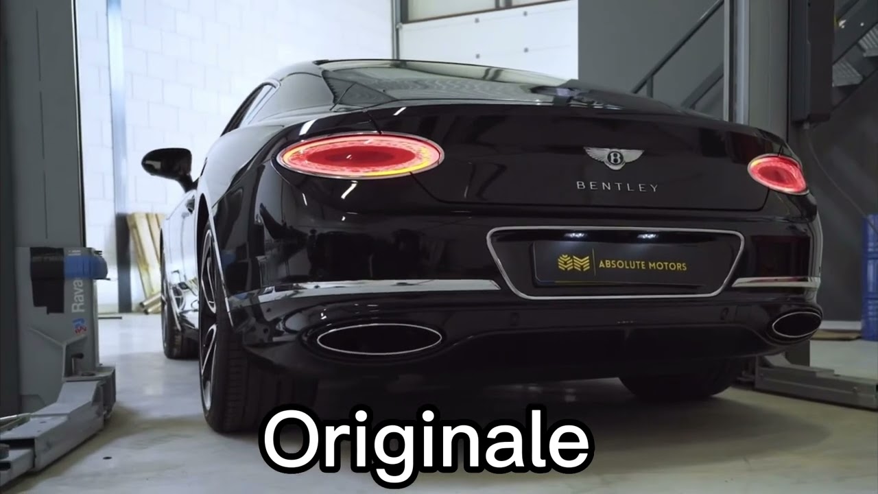 Bentley Continental GT - Capristo Exhaust