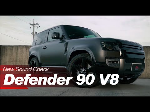 Land Rover Defender 90 L663 P525 5.0 SCV8 Sound Check w/ Valvetronic Quad Exit Fi EXHAUST
