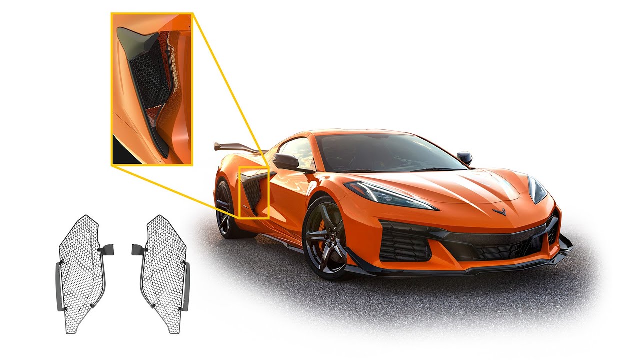 How To Install Scrape Armor Z06 / E-Ray Side Intake Guards