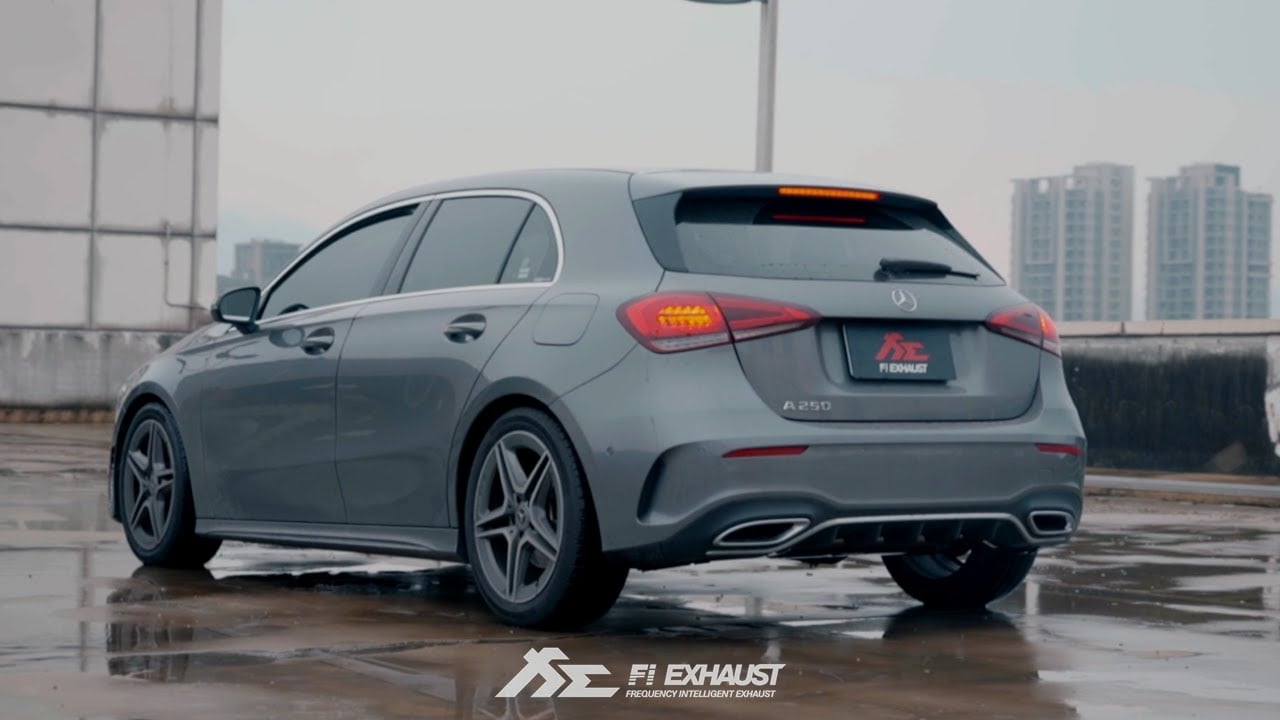 Mercedes-Benz W177 A250 Hatchback w/ Fi EXHAUST Idle Sound Check 101dB Valve Open X Acceleration