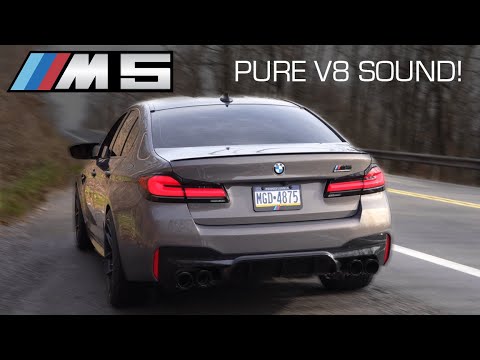 F90 M5 with a FULL TITANIUM EXHAUST! Valvetronic Designs Full Exhaust + Stock Downpipes