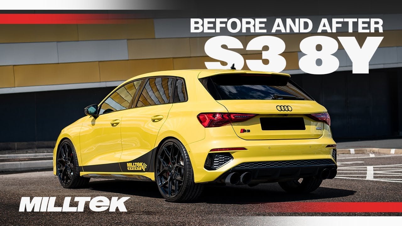 Audi S3 8Y - Milltek Sport