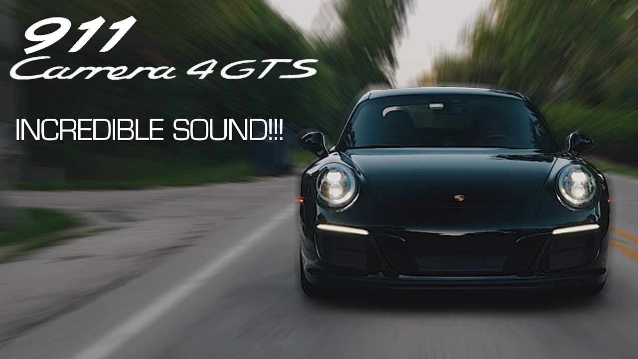 991.2 911 Carrera 4 GTS with Valvetronic Designs Exhaust + Free Flow Bypass