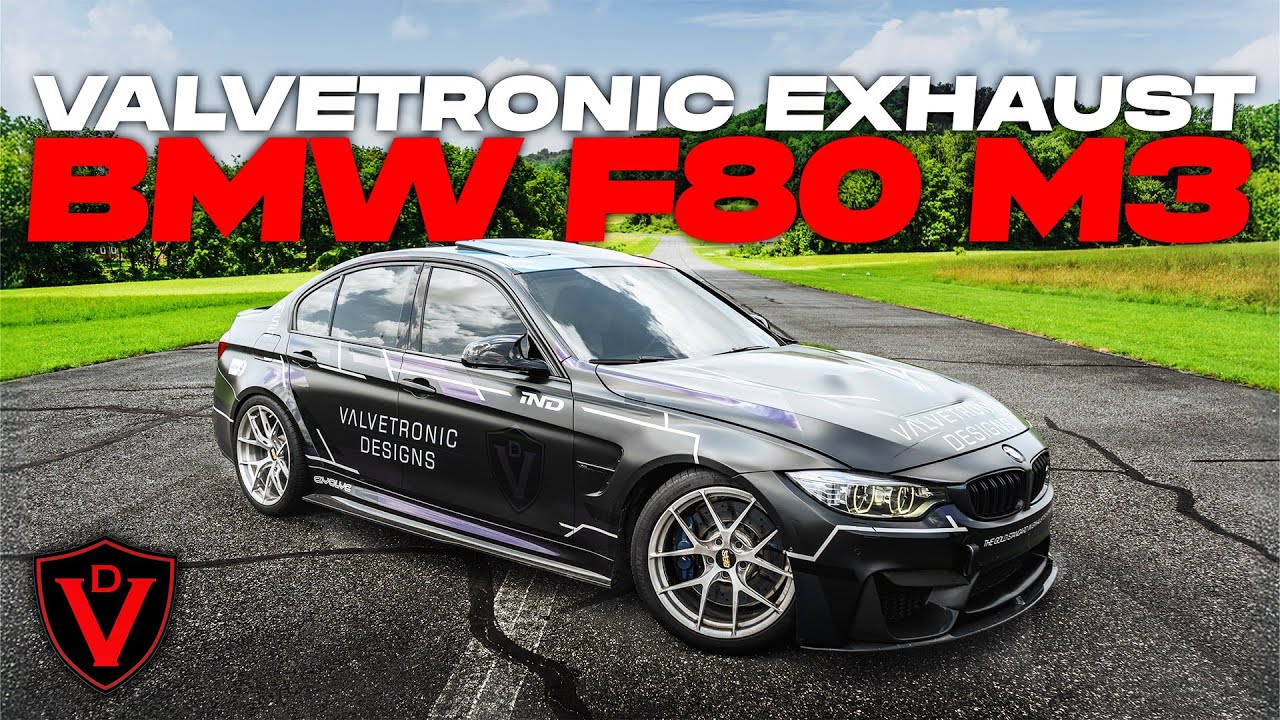 THE S55 PERFECTED! | Valvetronic Designs F8x M3 / M4 Equal Length Exhaust System + Stock Downpipes