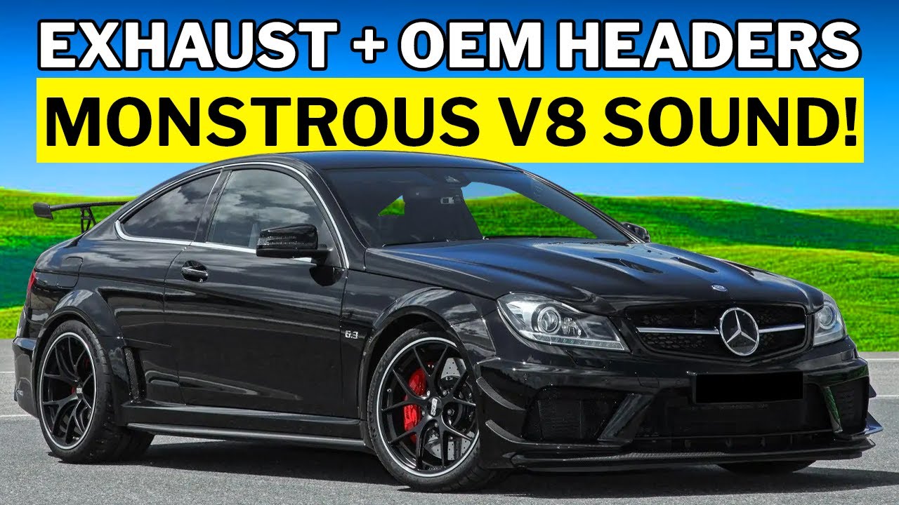 THE CRAZIEST W204 C63 EXHAUST!! Valvetronic Designs Full Valved Exhaust System (feat. @AbosWhips )