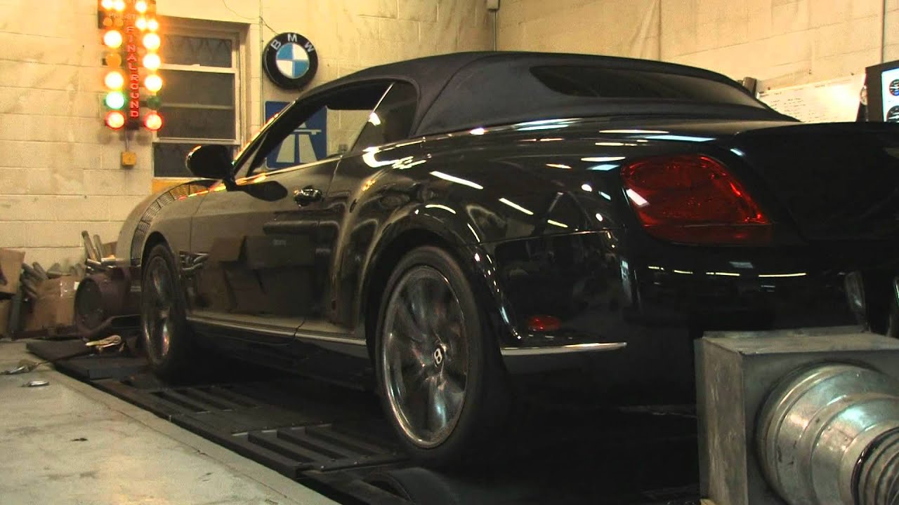 Bentley Continental GT Speed Dyno Run @ Fabspeed MSP