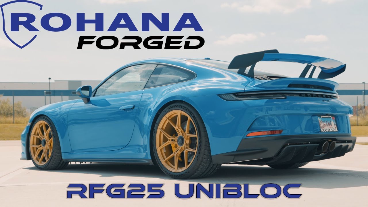 Rohana Wheels RFG25 Unibloc | Porsche 911 GT3