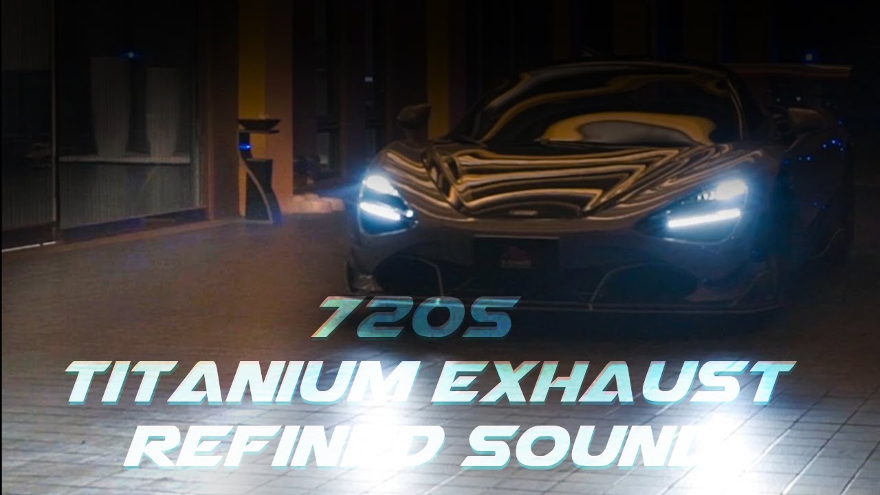 Refined McLaren 720S Exhaust Note w/ Fi EXHAUST Titanium CatBack X D2 Forged Wheels