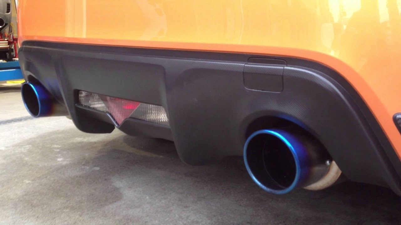 ZELE Titanium Tail FZ Muffler for Scion FR-S/SUBARU BRZ