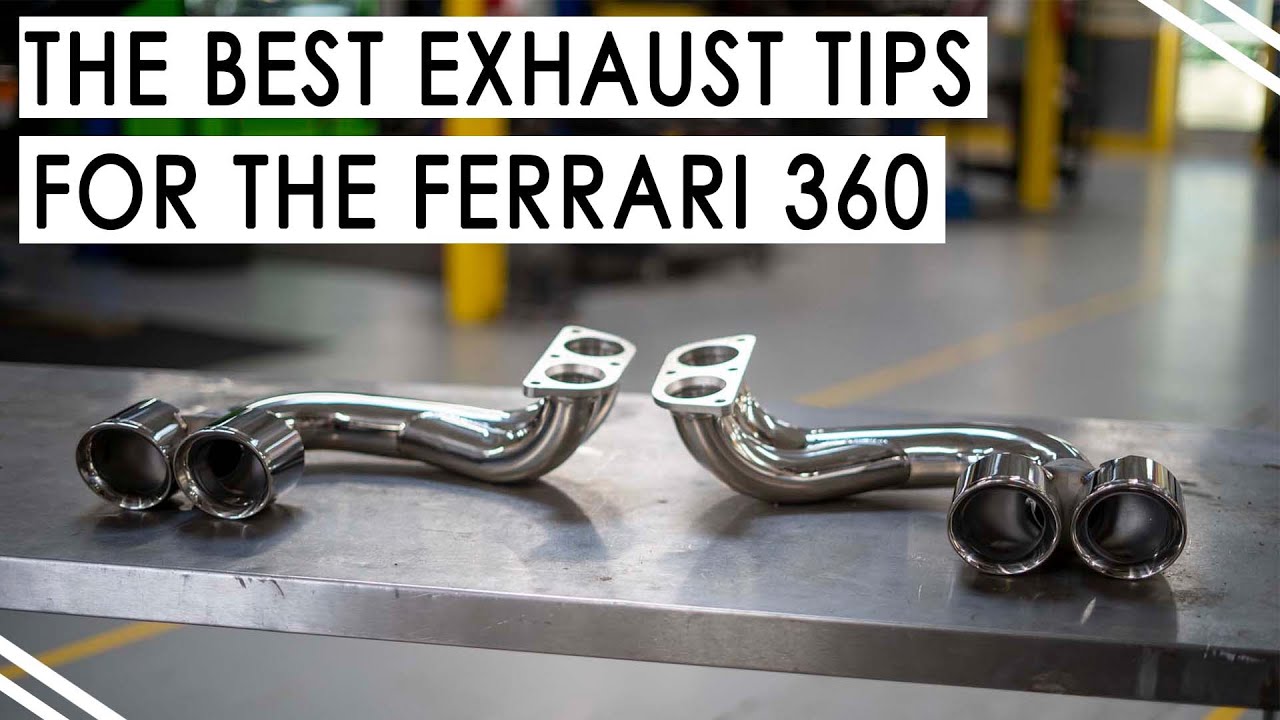 Ferrari 360 1999-2005 | Deluxe Quad Exhaust Tips | Rundown and Explanation