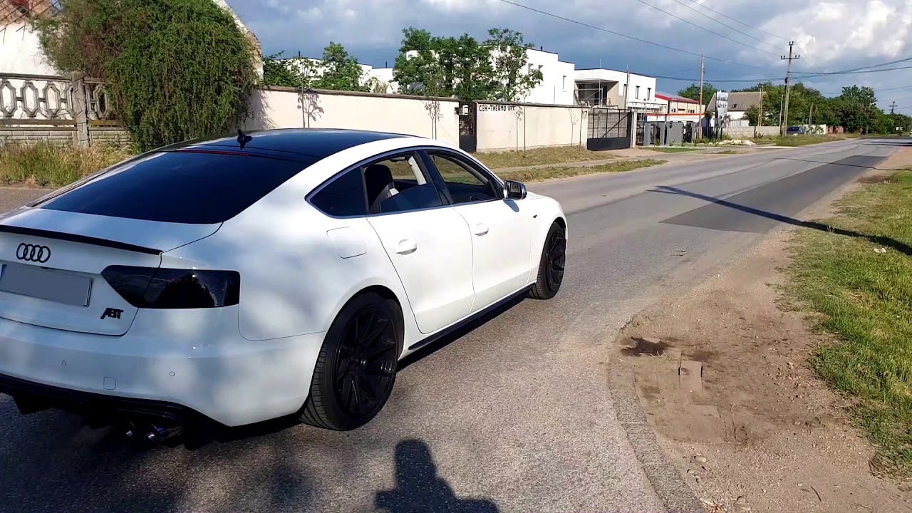 Audi S5 Sportback w/ ARMYTRIX Turbo-back Valvetronic Exhaust l Fly-by and Rev Sound!