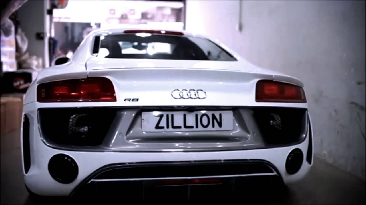 2014 Audi R8 V8 with Armytrix Titanium Exhaust and  CT exclusive full bodykit by Zillion
