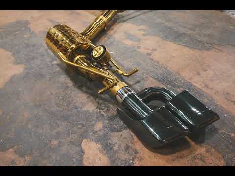 MERCEDES E63 AMG W212 with Valvetronic Designs Full Exhaust