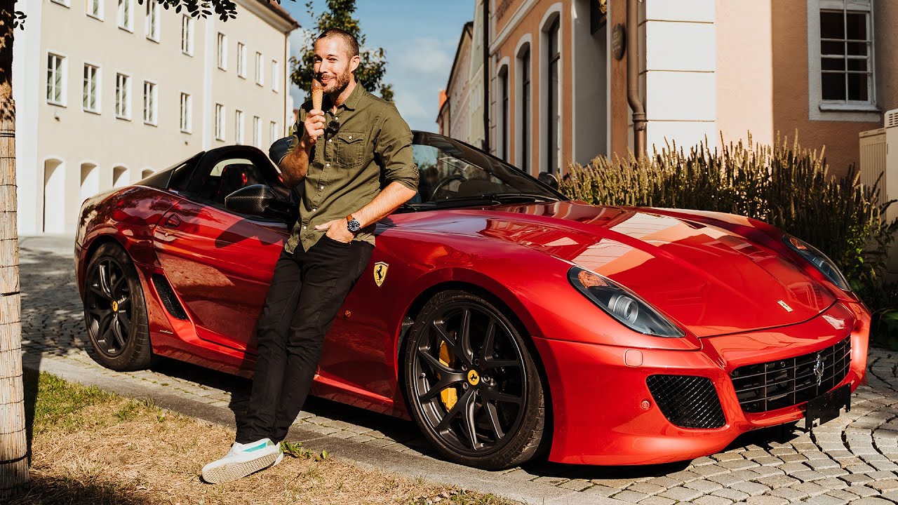 over 124db in a 1 of 80 Ferrari 599 SA Aperta / The Supercar Diaries
