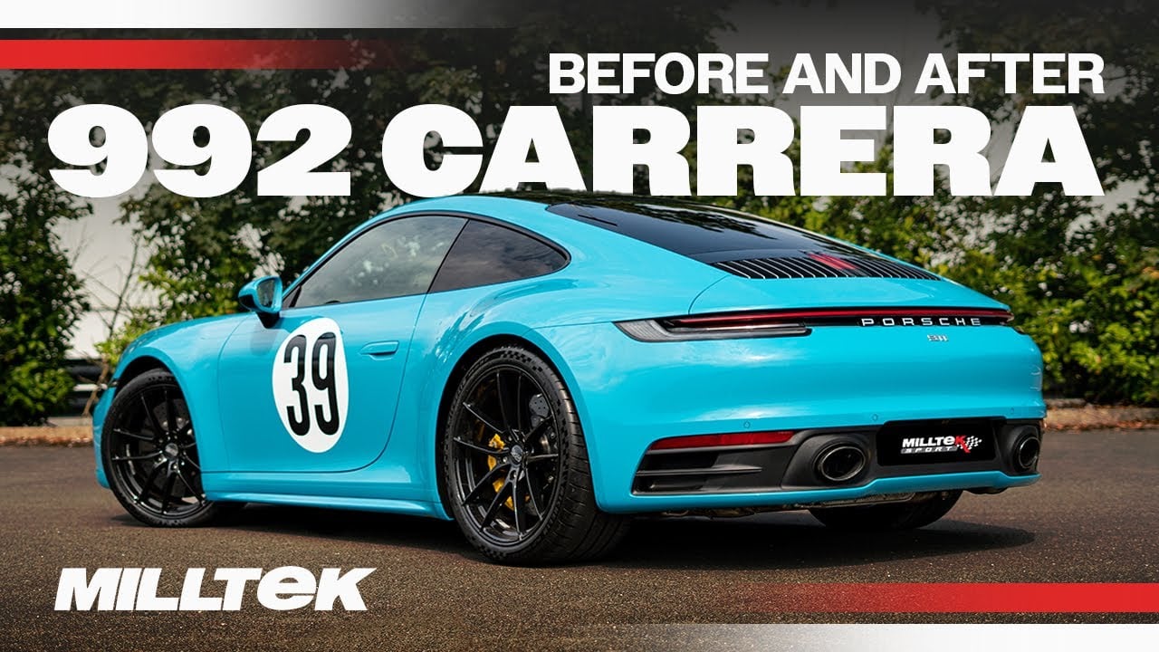 Porsche 911 992 Carrera 2S and 4S - Milltek Sport