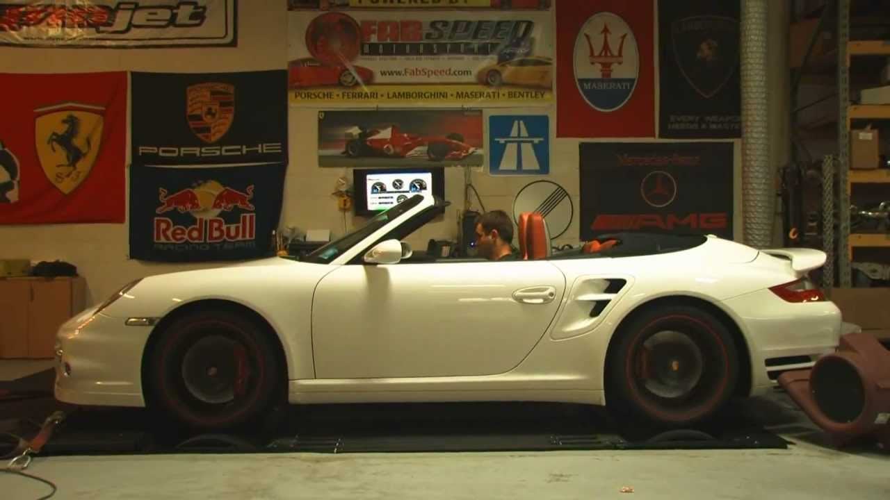 Porsche 997 Turbo TipTronic on Fabspeed's AWD Dynojet
