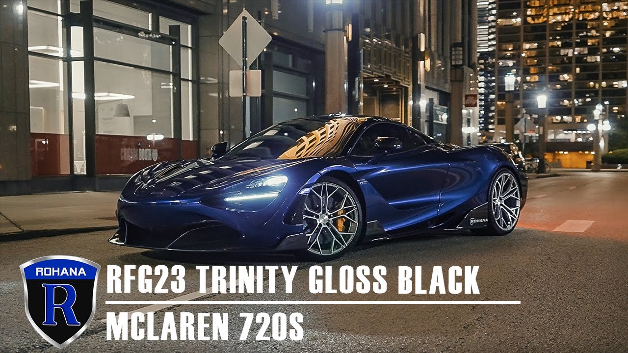 Rohana Wheels RFG23 Unibloc | Mclaren 720s