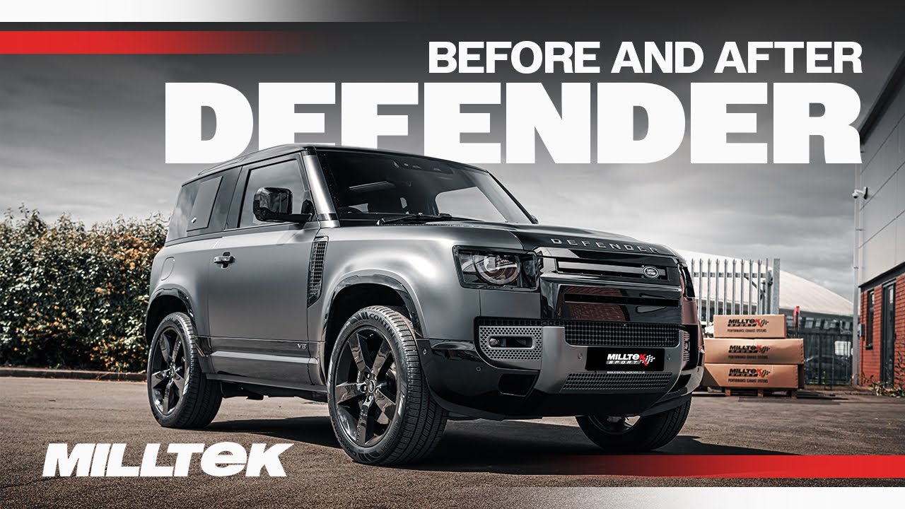 Landrover Defender V8 – Milltek Sport Exhaust