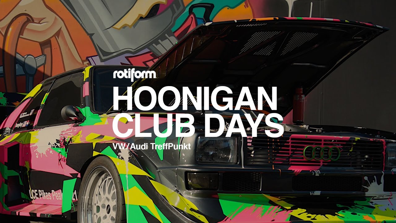 Rotiform at Hoonigan Club Days - VW/Audi TreffPunkt 2021 | 4K