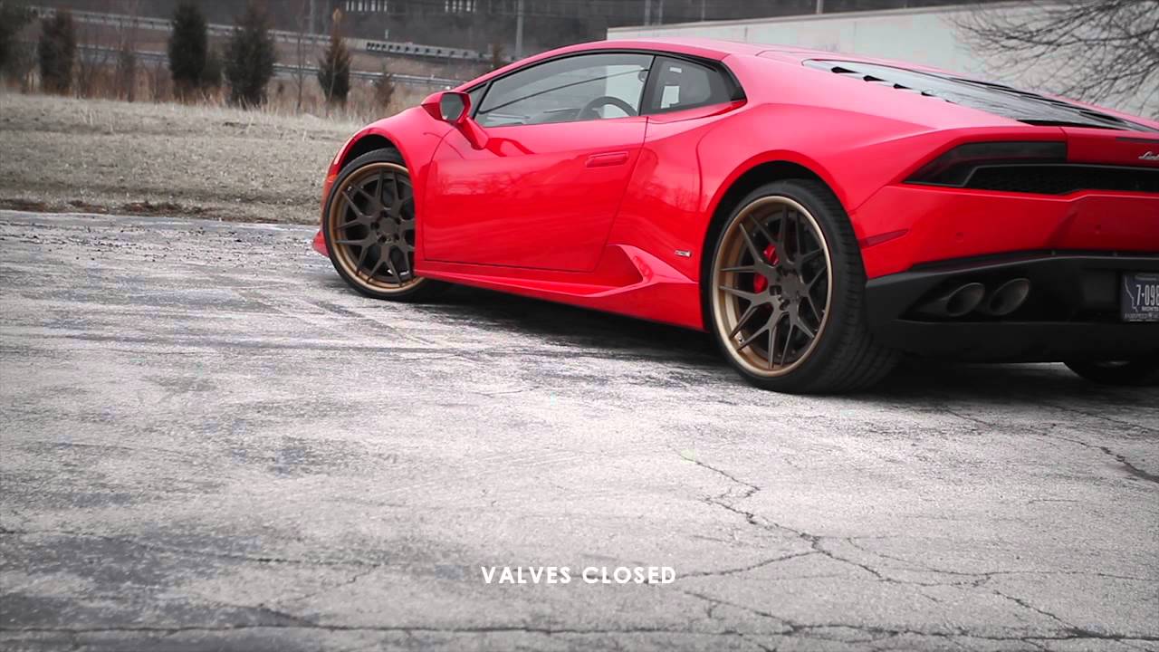 FABSPEED MOTORSPORT | Lamborghini Huracan Valvetronic Supersport X-Pipe Valve Comparison