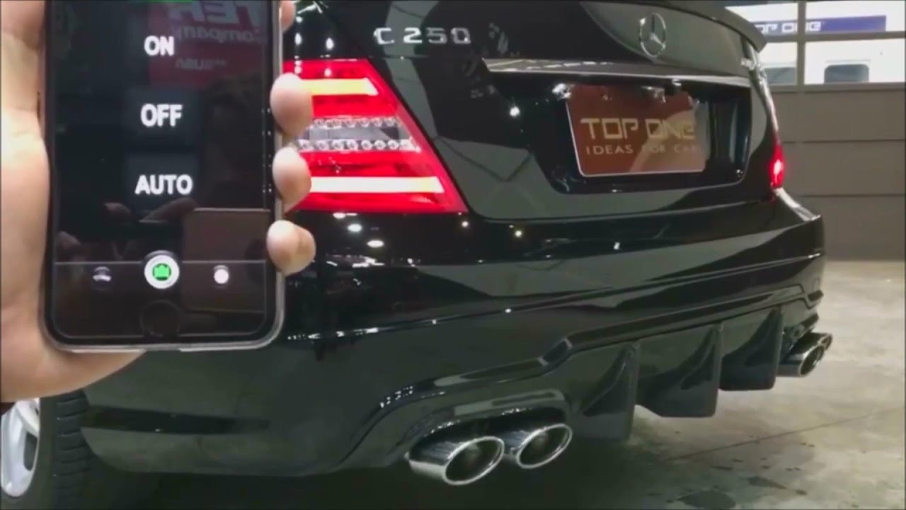 Three Mercedes-Benz C250 (W204) Came In For An Armytrix Quad-Tips Conversion Exhaust Upgrade
