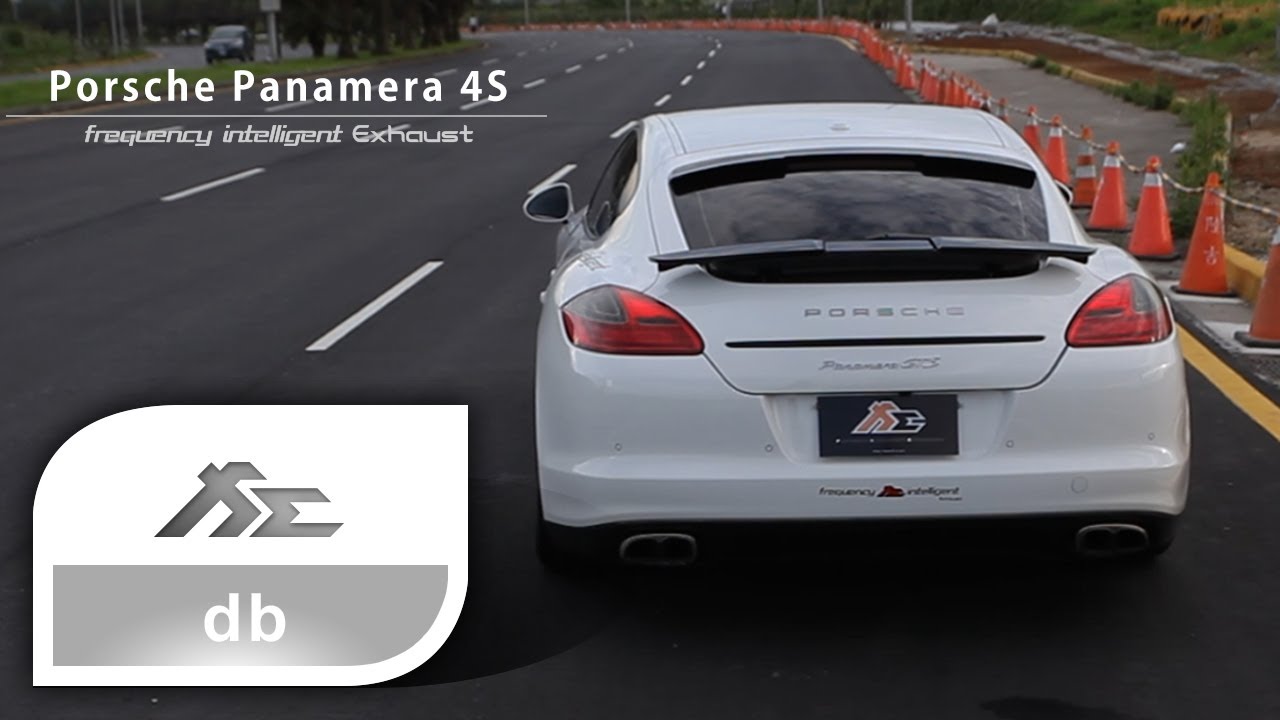 Fi Exhaust Porsche Panamera 4S Valvetronic Sound Acceleration db Test Frequency Intelligent Exhaust