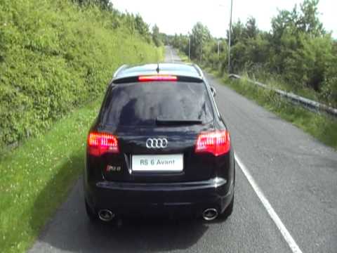 Audi RS6 5.0 V10 bi-turbo with a Milltek performance exhaust
