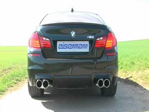 BMW F10 M5 exhaust system