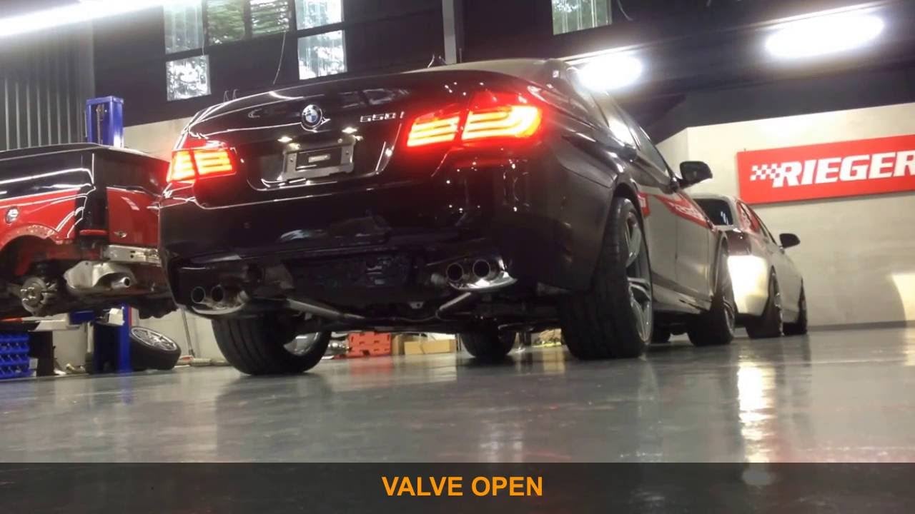BMW F10 550i X Fi Exhaust INSANE LOUD SOUND!!!