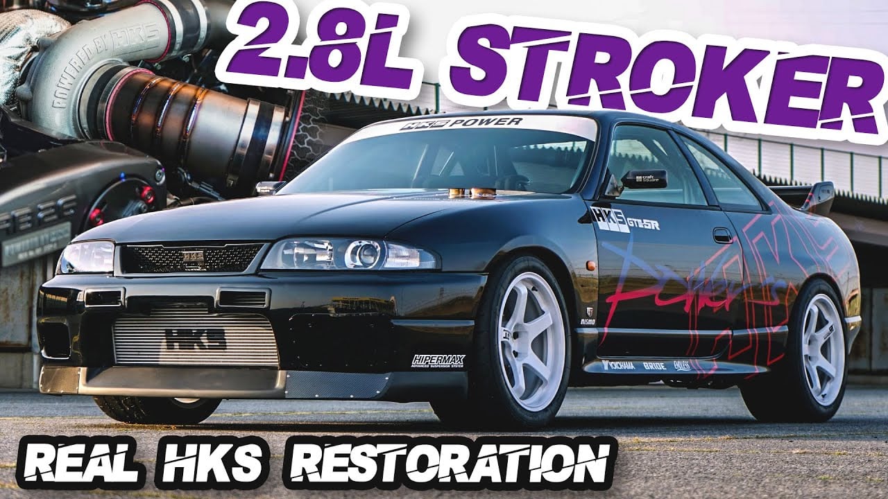 R33 GTR 2.8L Stroker "The Modern HKS Race Car" + 100% USA Legal R34 GTR ($50,000 RB Engine)