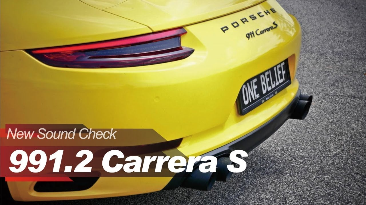 Porsche 991.2 Carrera S Driving Sound Test, Tip POV w/ Valvetronic Fi EXHAUST X OneBeliefAutomod