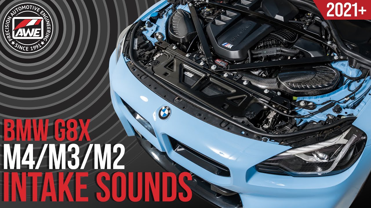 '21+ BMW G8X M4/M3/M2: AWE S-FLO Carbon Intake