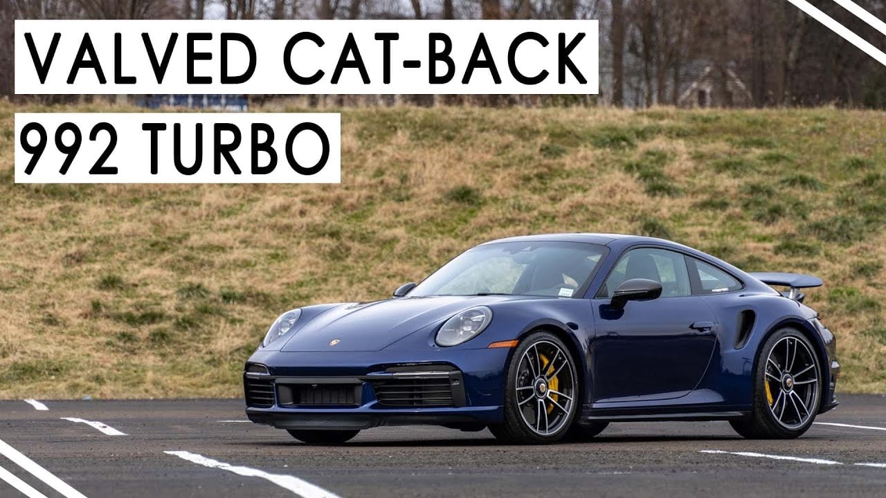 Porsche 992 Turbo 2021+ | Fabspeed Cat-Back Valvetronic Exhaust | Revs and Drive-by Sound Comparison