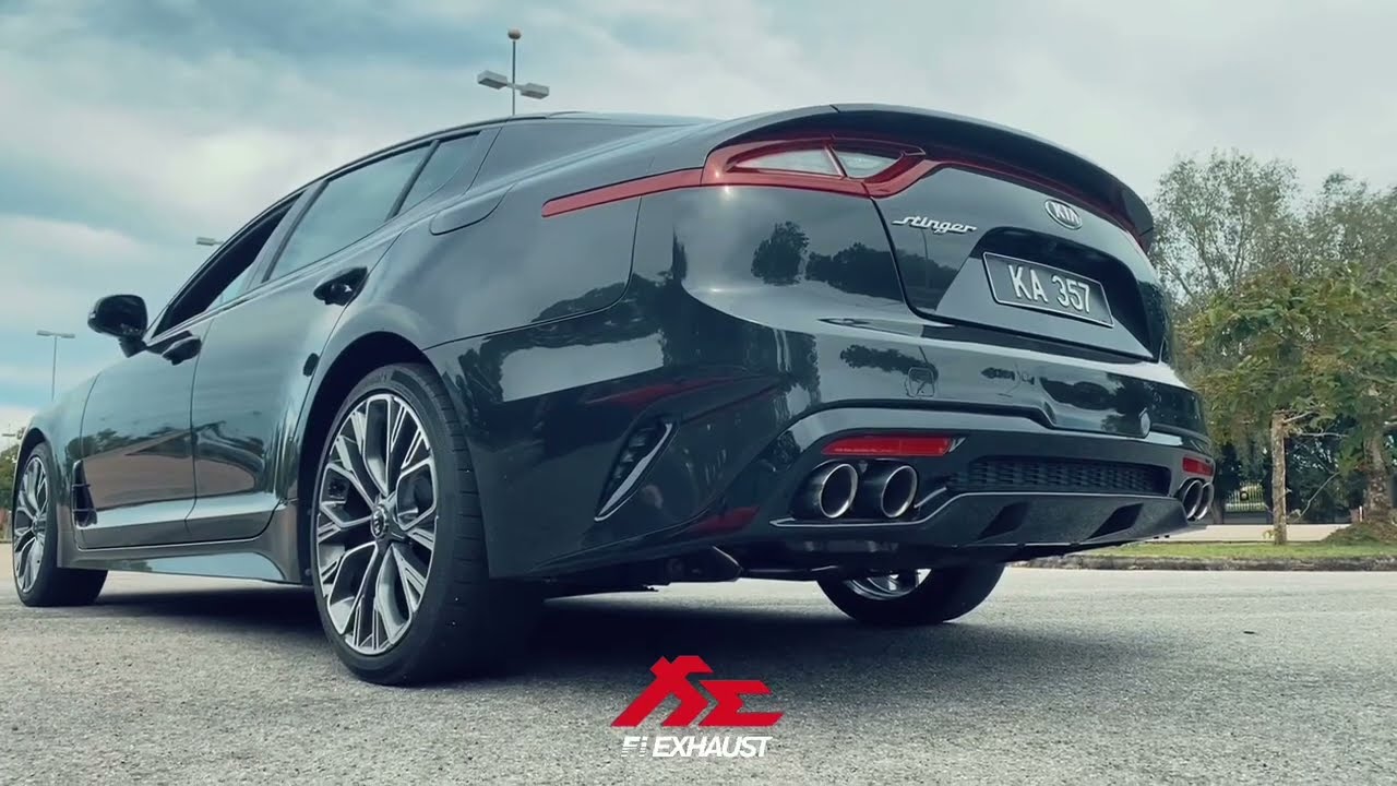 KIA Stinger 2.0T w/ Valvetronic Fi EXHAUST X Idle Rev Valves ON/OFF X Lauch X Flybys