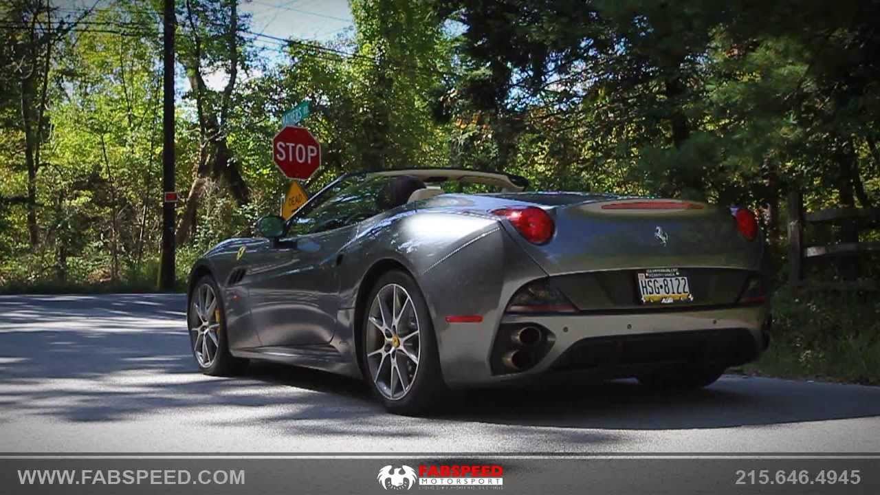 FABSPEED MOTORSPORT | Ferrari California Sportcats & X Pipe