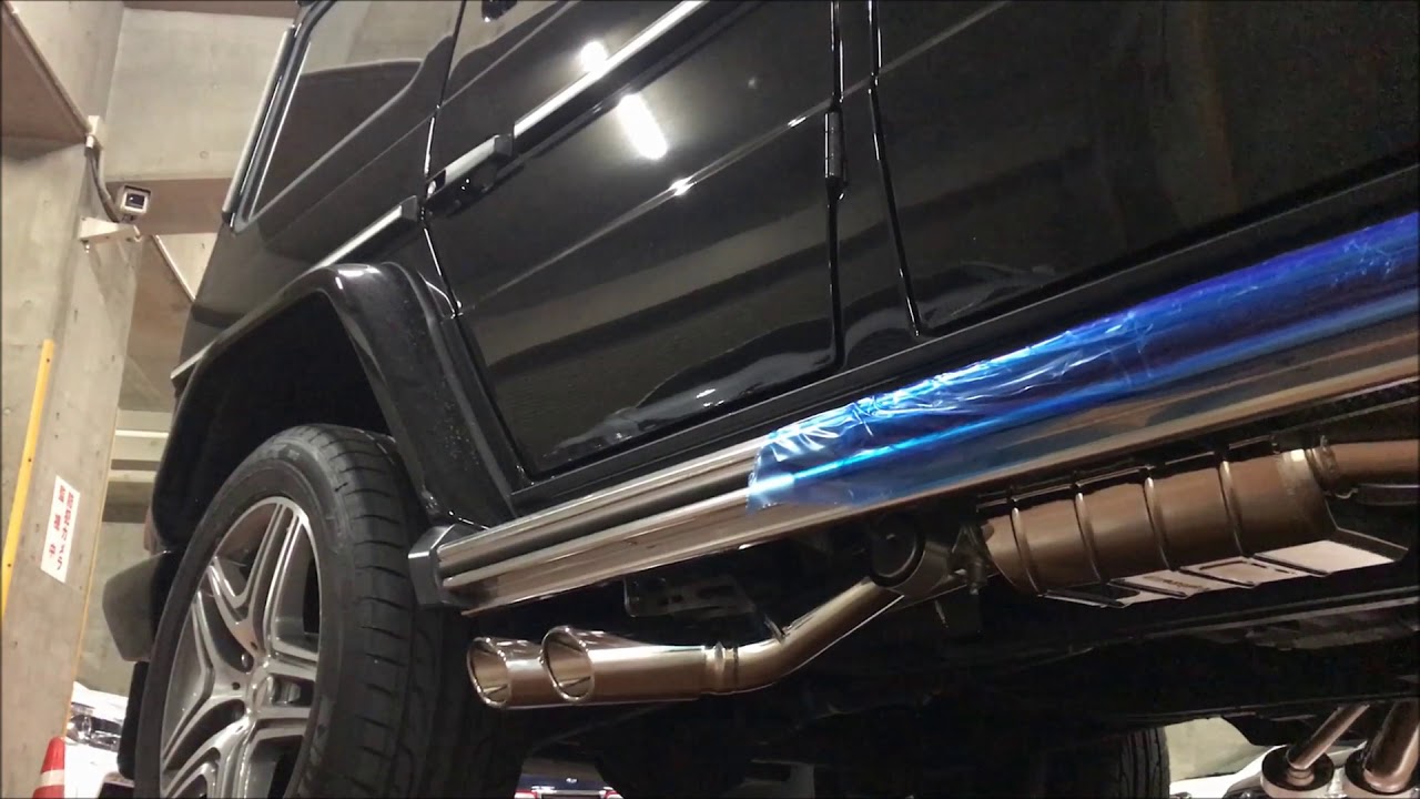 AMG G63 Capristo Exhaust