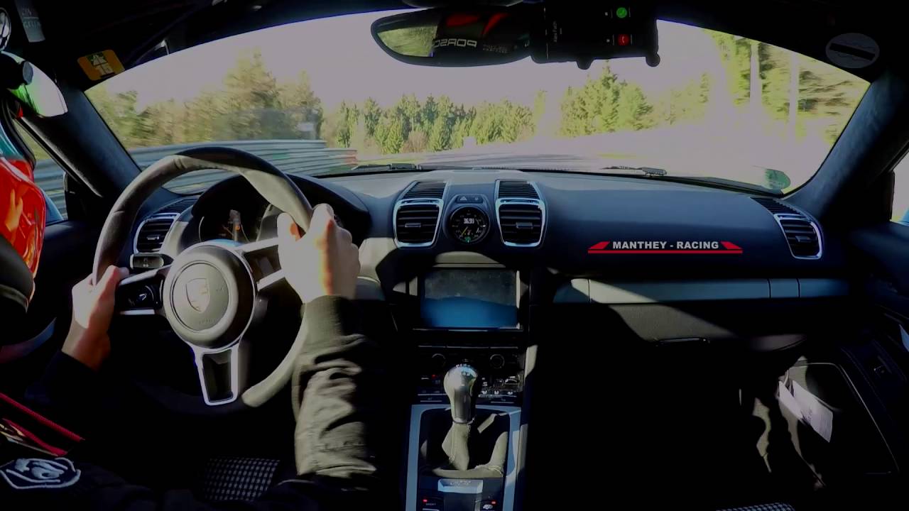 Porsche Cayman GT4 MR by Manthey-Racing Nürburgring Nordschleife Supertest Runde 7:29min.
