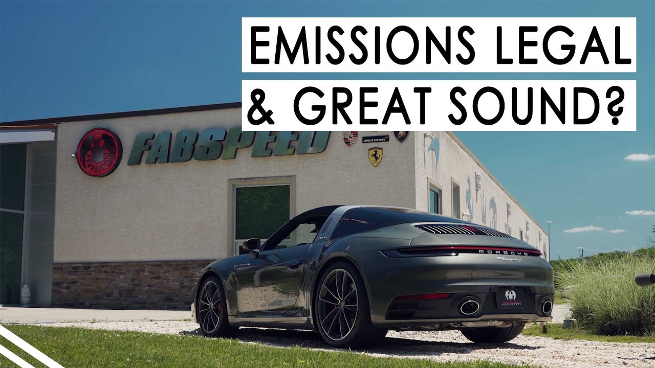 Porsche 992 Carrera 2019+ | Fabspeed Valvetronic Maxflo Cat-Back Exhaust | Sound Check
