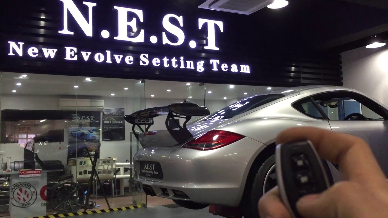 Porsche 987.2 PDK Cayman S w/ ARMYTRIX Cat-Back Valvetronic Exhaust