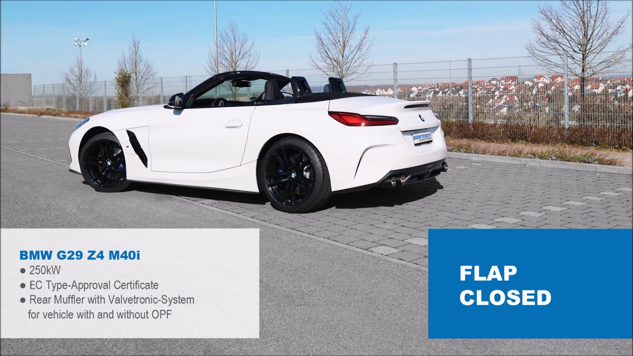 BMW G29 Z4 M40i - EISENMANN Exhaust Systems - Soundfile #1