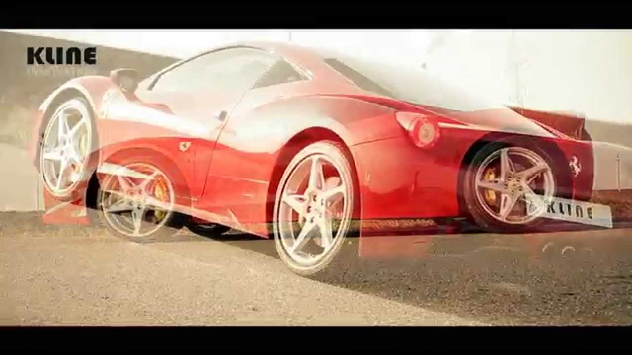 FERRARI 458 ITALIA exhaust, inconel race exhaust sound by KLINE INNOVATION